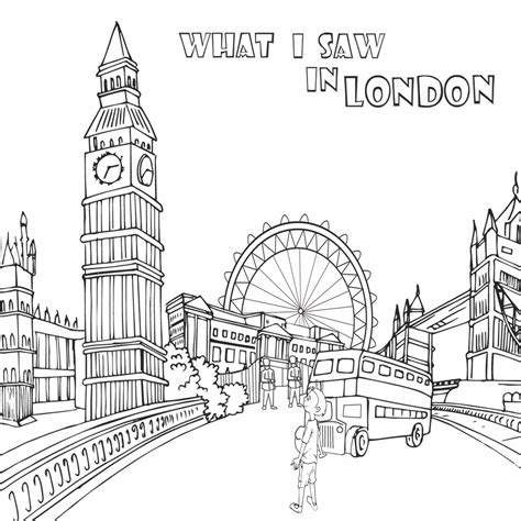 london colouring sheets